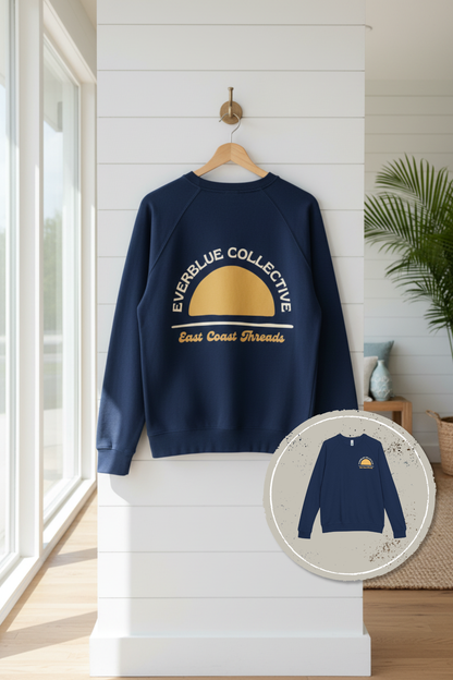 Everblue Collective Retro Surf Crew Neck – Coastal Style