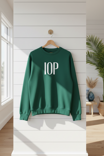 Preppy IOP Crewneck - Coastal Pullover