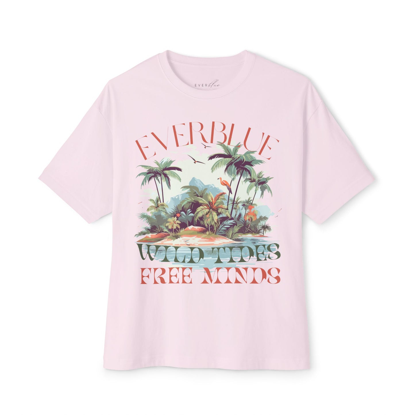 Wild Tides, Free Minds Coastal Tee