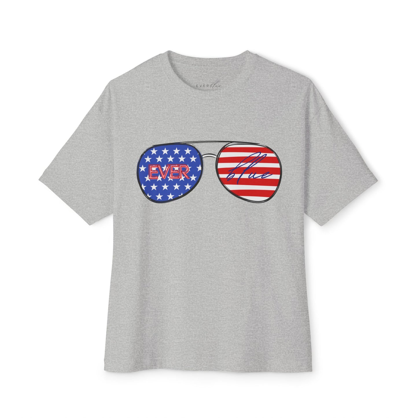Everblue Aviators - 4th of July Oversized T-Shirt