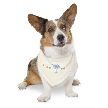 Pawmetto Pup Adjustable Dog Bandana – Everblue Edition