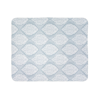Harbor Damask Blanket – Luxe Throw