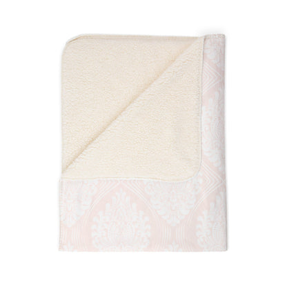 Rose Damask Blanket – Luxe Throw