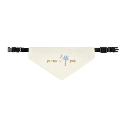 Pawmetto Pup Adjustable Dog Bandana – Everblue Edition
