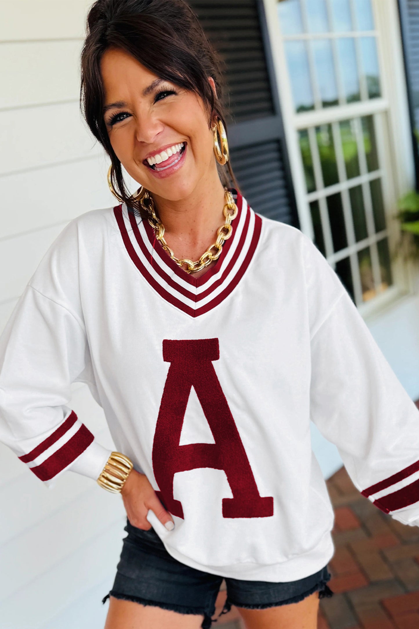 Roll Tide Varsity Sweatshirt – University of Alabama Gameday Edition