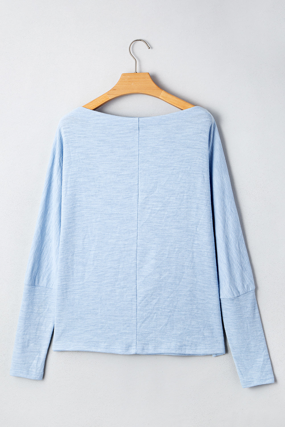 Beau Blue Batwing Sleeve Top