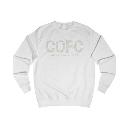 COFC Floral Crewneck – College of Charleston “Salty Since 1770” Edition