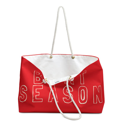 “Boat Season” Weekender Tote