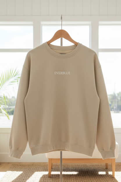 Embroidered 'Everblue' Sweatshirt