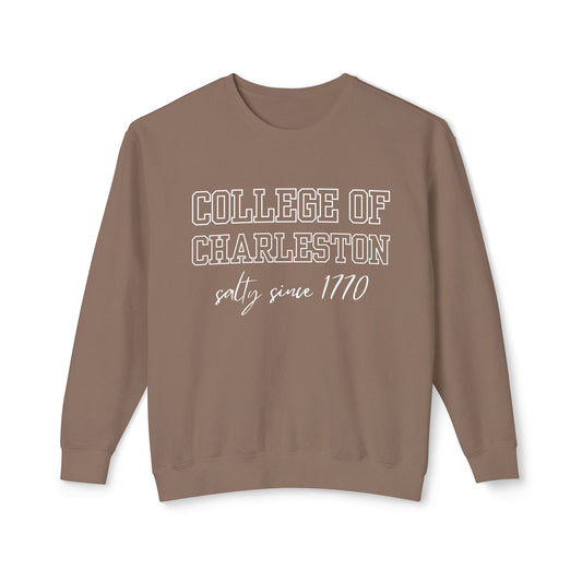 College of Charleston “Salty Since 1770” Sweatshirt – Coastal Collegiate Edition