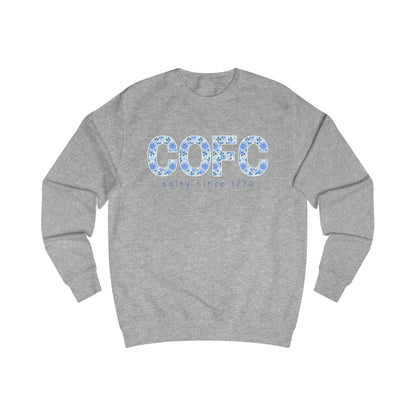 COFC Floral Crewneck – College of Charleston “Salty Since 1770” Edition