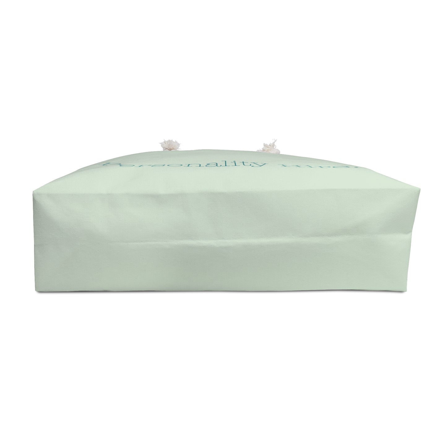 "Personality Hire" Soft Green Tote – Everblue Office Club Weekender Tote