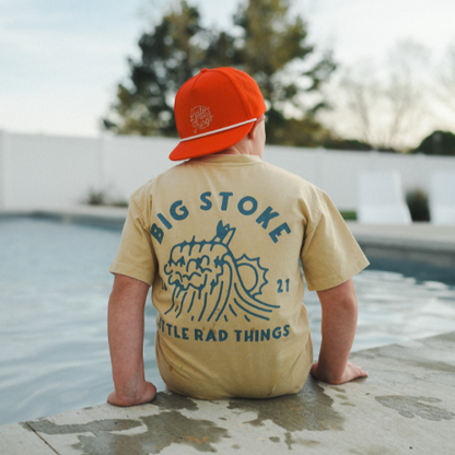 THE CLOUDBREAK TEE - YELLOW BEIGE
