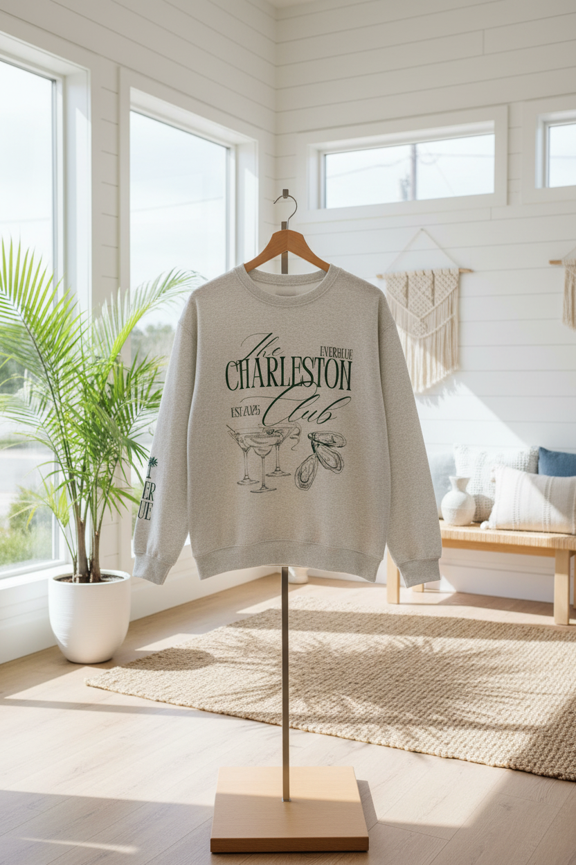 The Charleston Club Crewneck