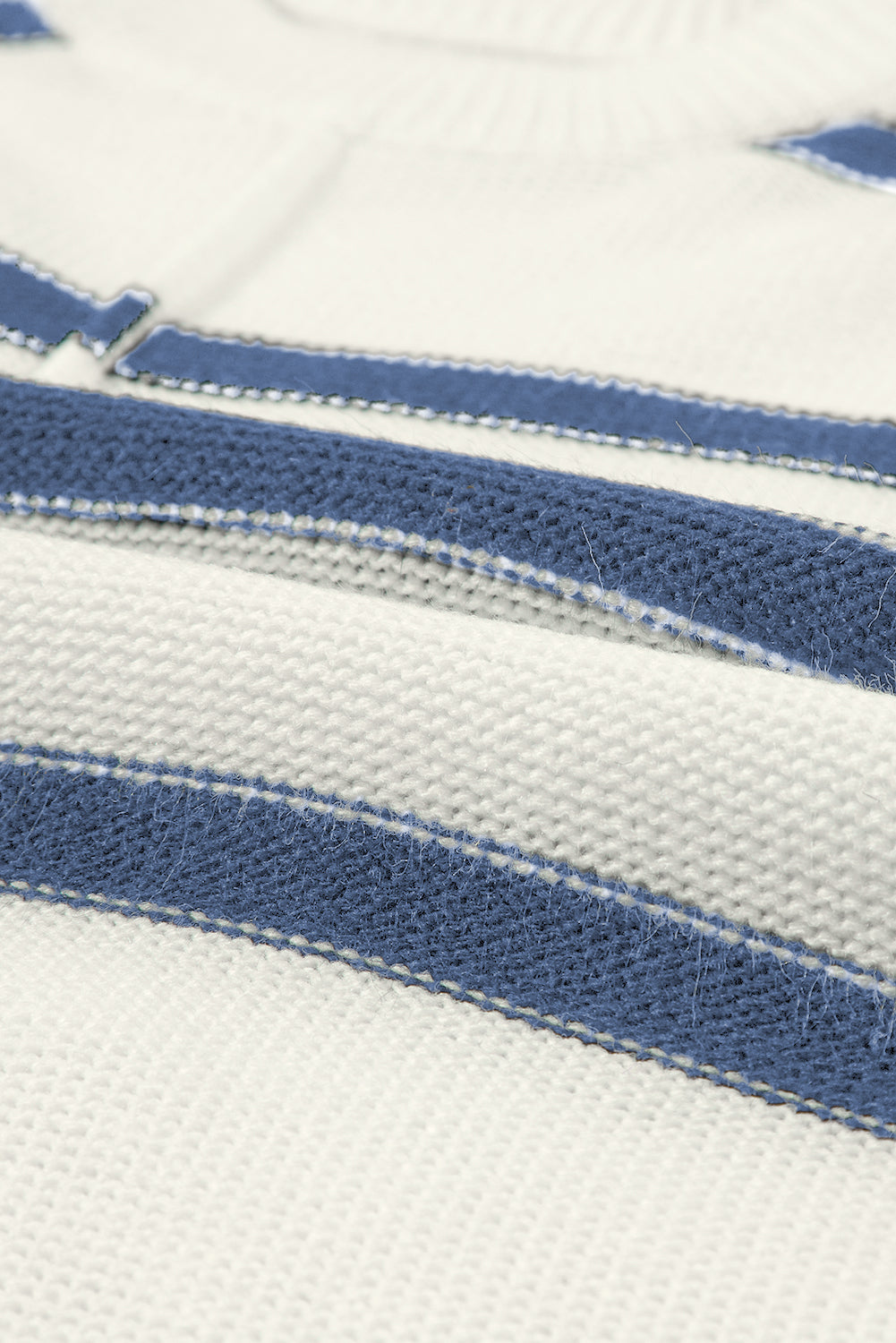 Striped Sweater Vest Tee – Sleeveless Batwing Knit Top