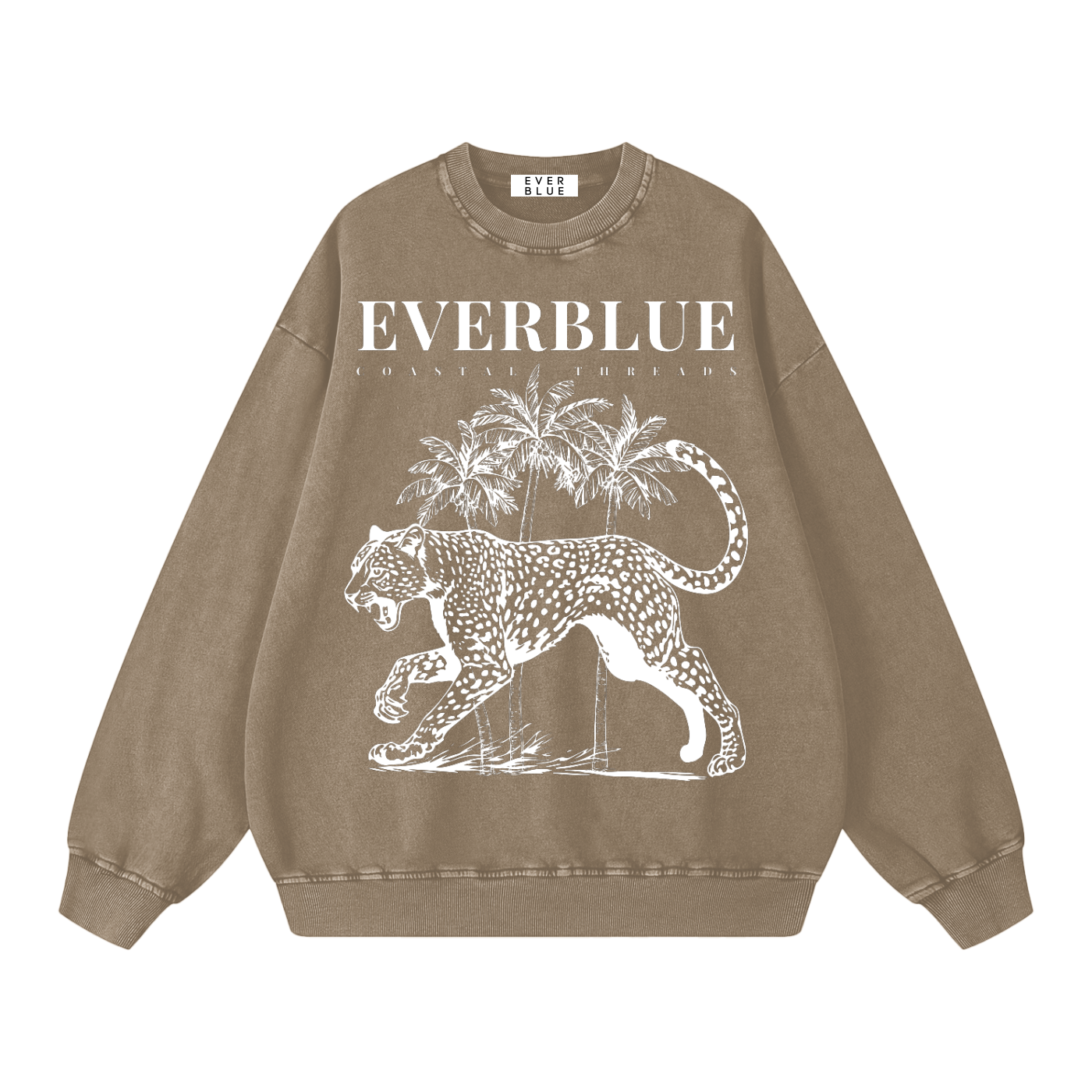 Vintage Leopard Graphic Crewneck