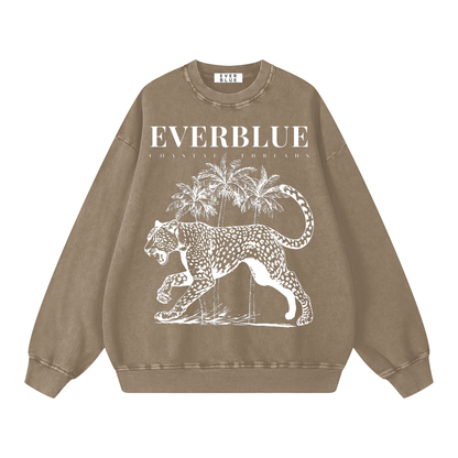 Vintage Leopard Graphic Crewneck