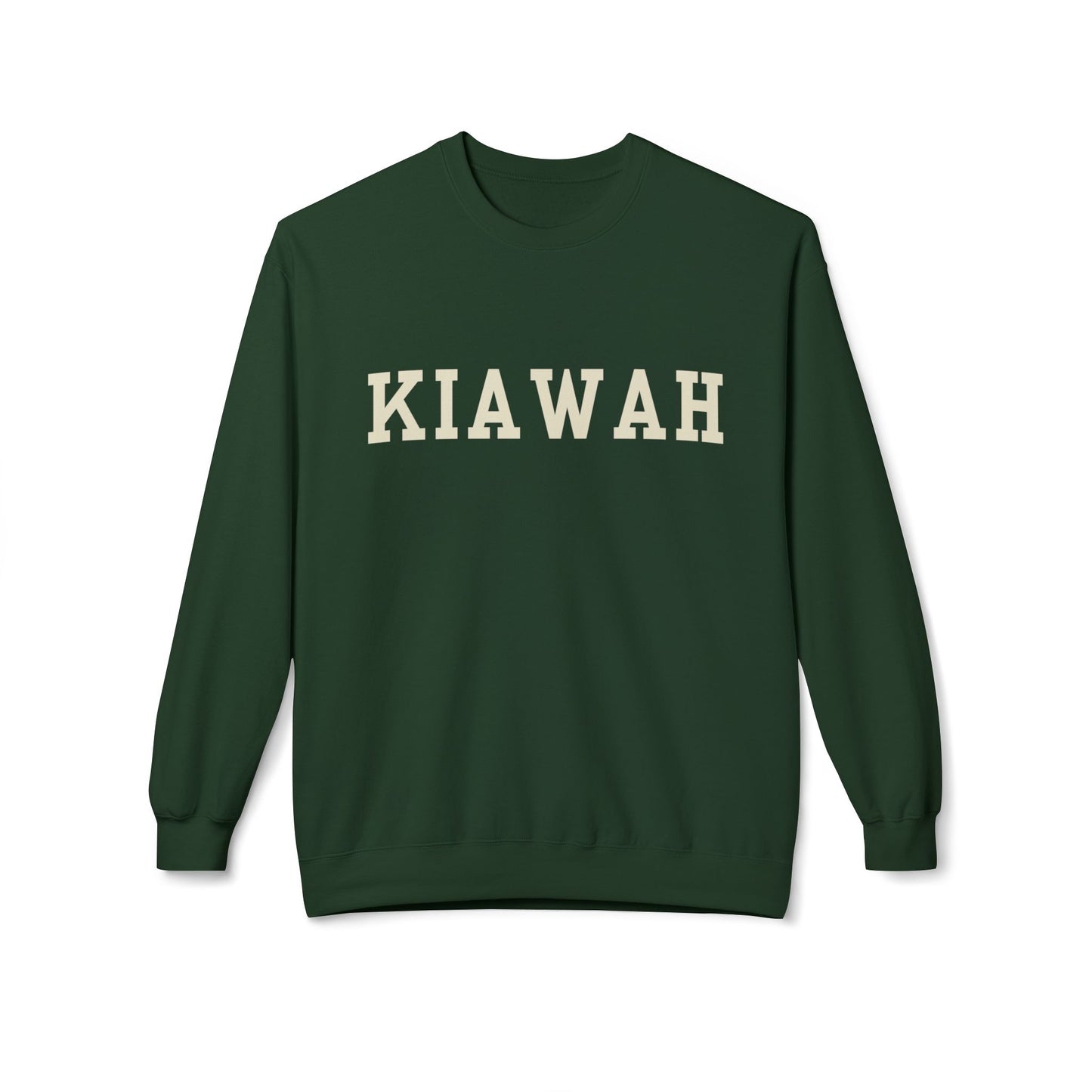 Coastal Collegiate Comfort: The Softstyle Kiawah Crewneck