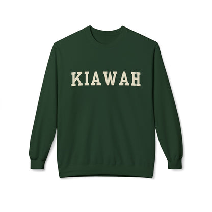 Coastal Collegiate Comfort: The Softstyle Kiawah Crewneck