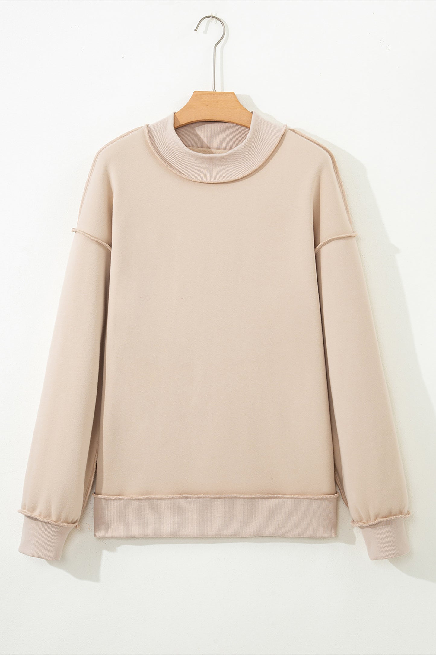 Reversible Mockneck Sweatshirt