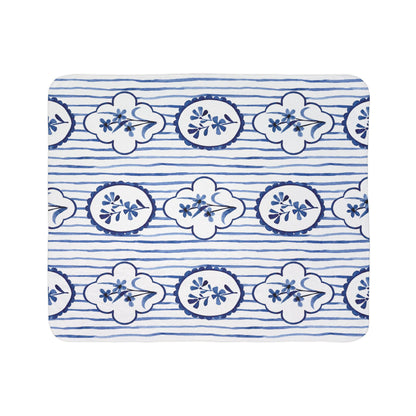 Watercolor Bloom Blanket – Luxe Throw