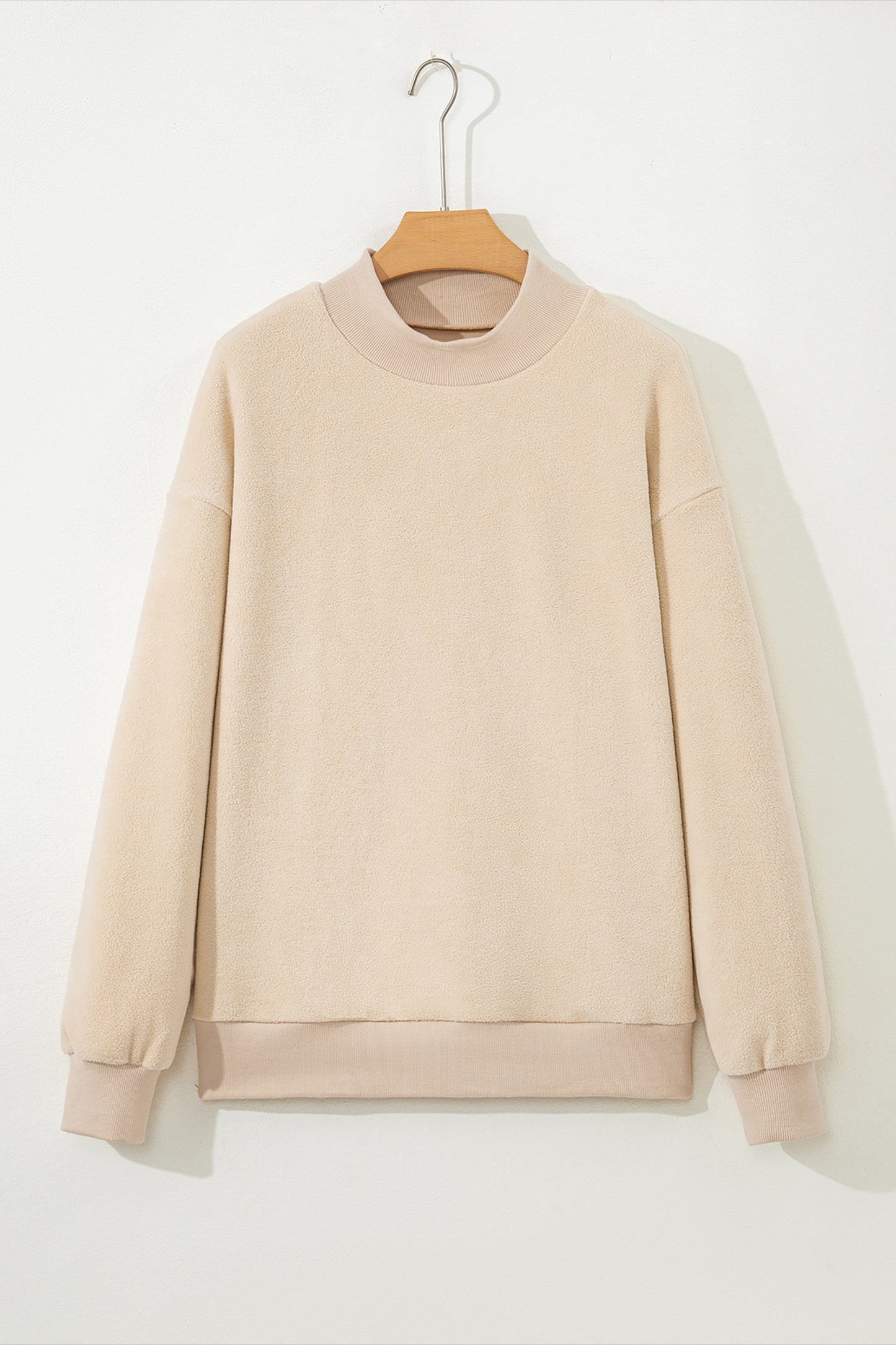 Reversible Mockneck Sweatshirt