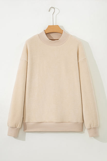 Reversible Mockneck Sweatshirt