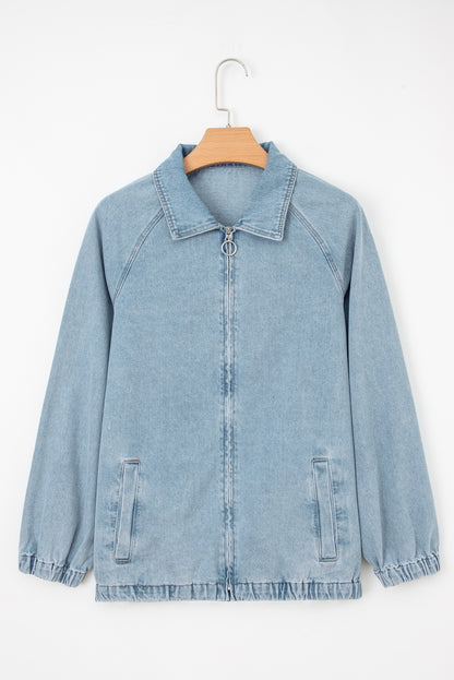 Myosotis Vintage Denim Jacket – Charleston Coastal Style