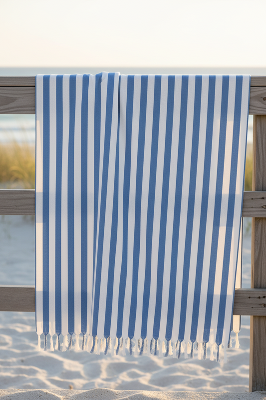 Boho Beach Boulder Cloth - Classic Cabana Design