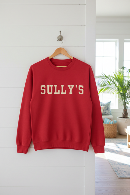 Coastal Collegiate Comfort: The Softstyle Sully's Crewneck