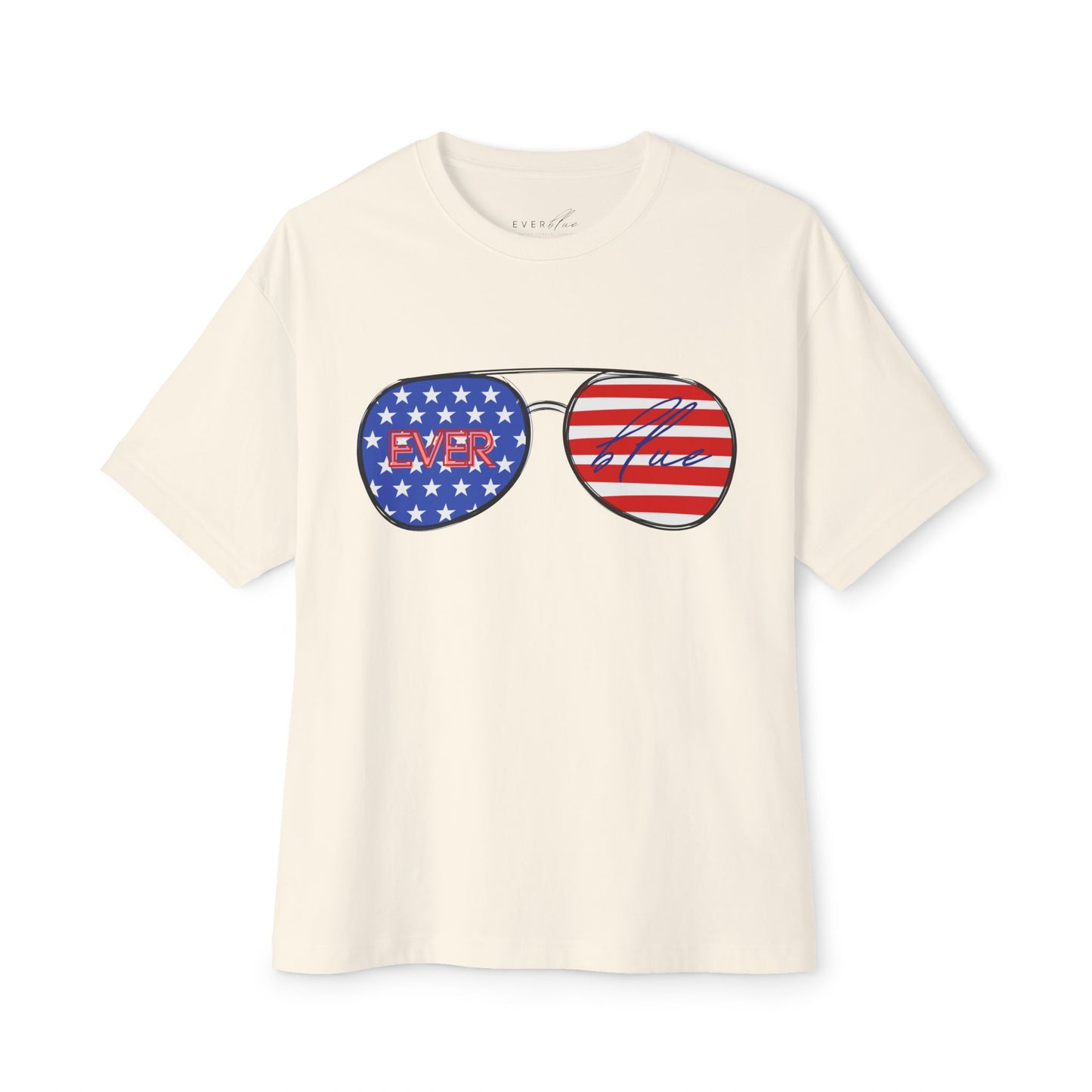 Everblue Aviators - 4th of July Oversized T-Shirt