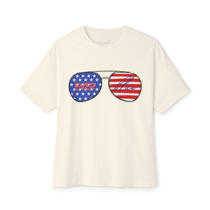 Everblue Aviators - 4th of July Oversized T-Shirt