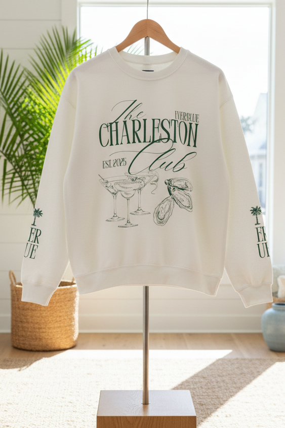 The Charleston Club Crewneck
