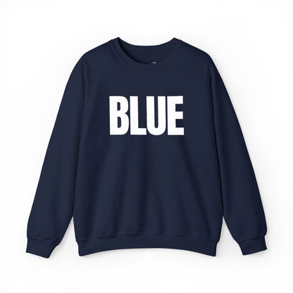 Embroidered BLUE Crewneck Sweatshirt – Everblue Collective Core