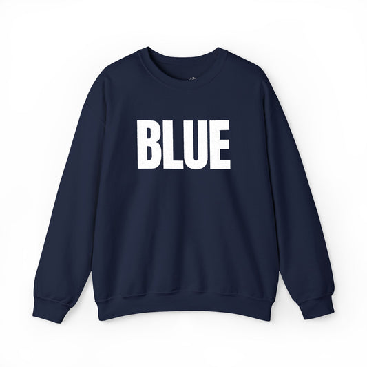 Embroidered BLUE Crewneck Sweatshirt – Everblue Collective Core
