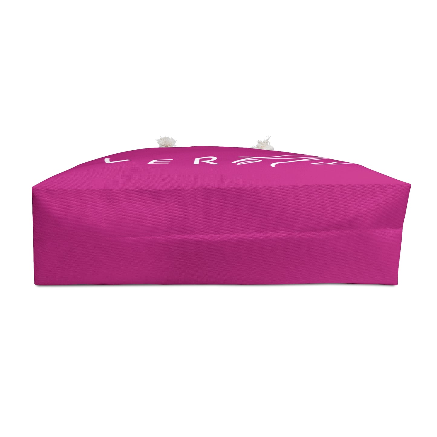 Weekender Bag - 'Everblue' Brandmark Logo Hot Pink Design