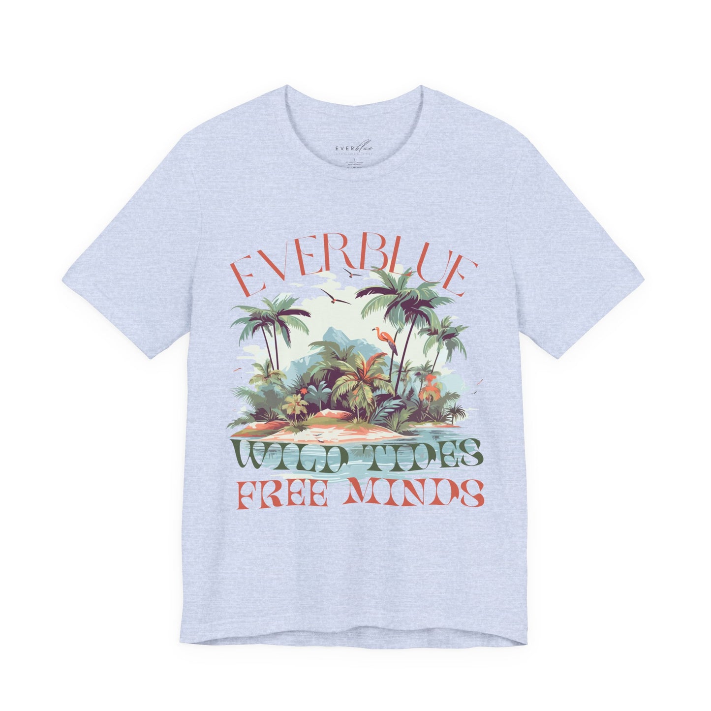 Wild Tides, Free Minds Coastal Tee