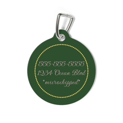 Flamingo Pet Tag – Personalized Pet ID