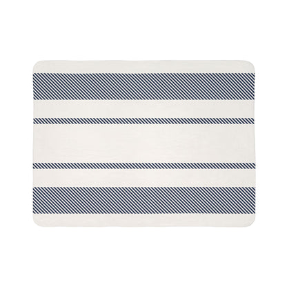 Nantucket Stripe Blanket – Luxe Throw