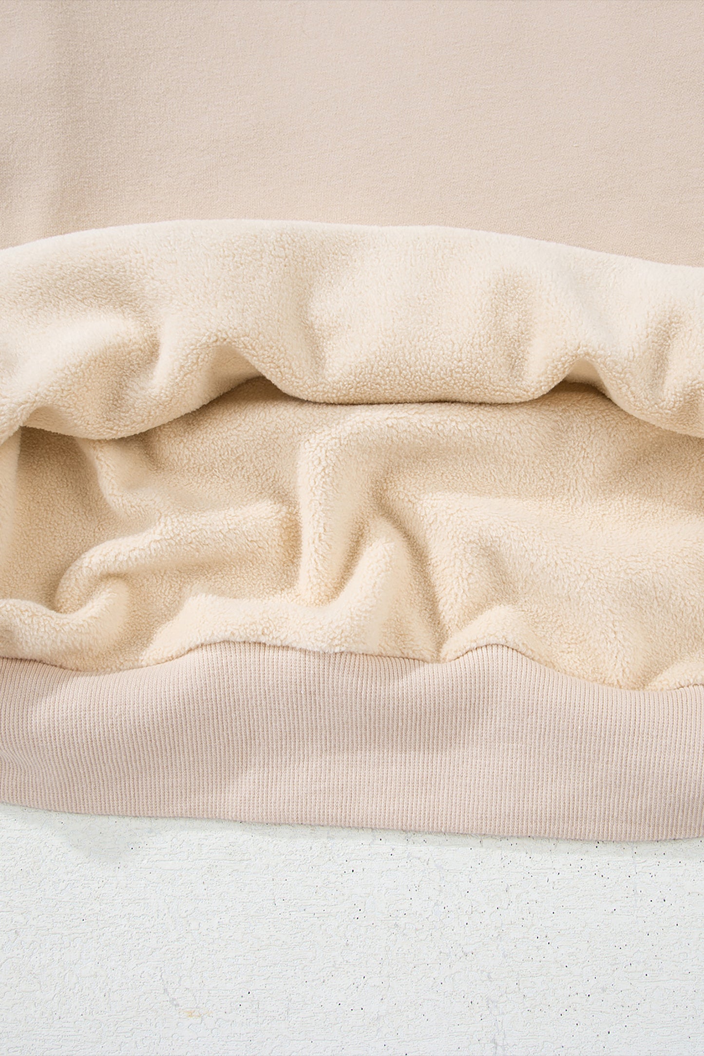 Reversible Mockneck Sweatshirt