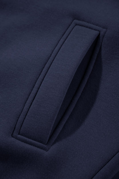 Coastal Activewear Set – High Waist Joggers & Long Sleeve Top, Gray