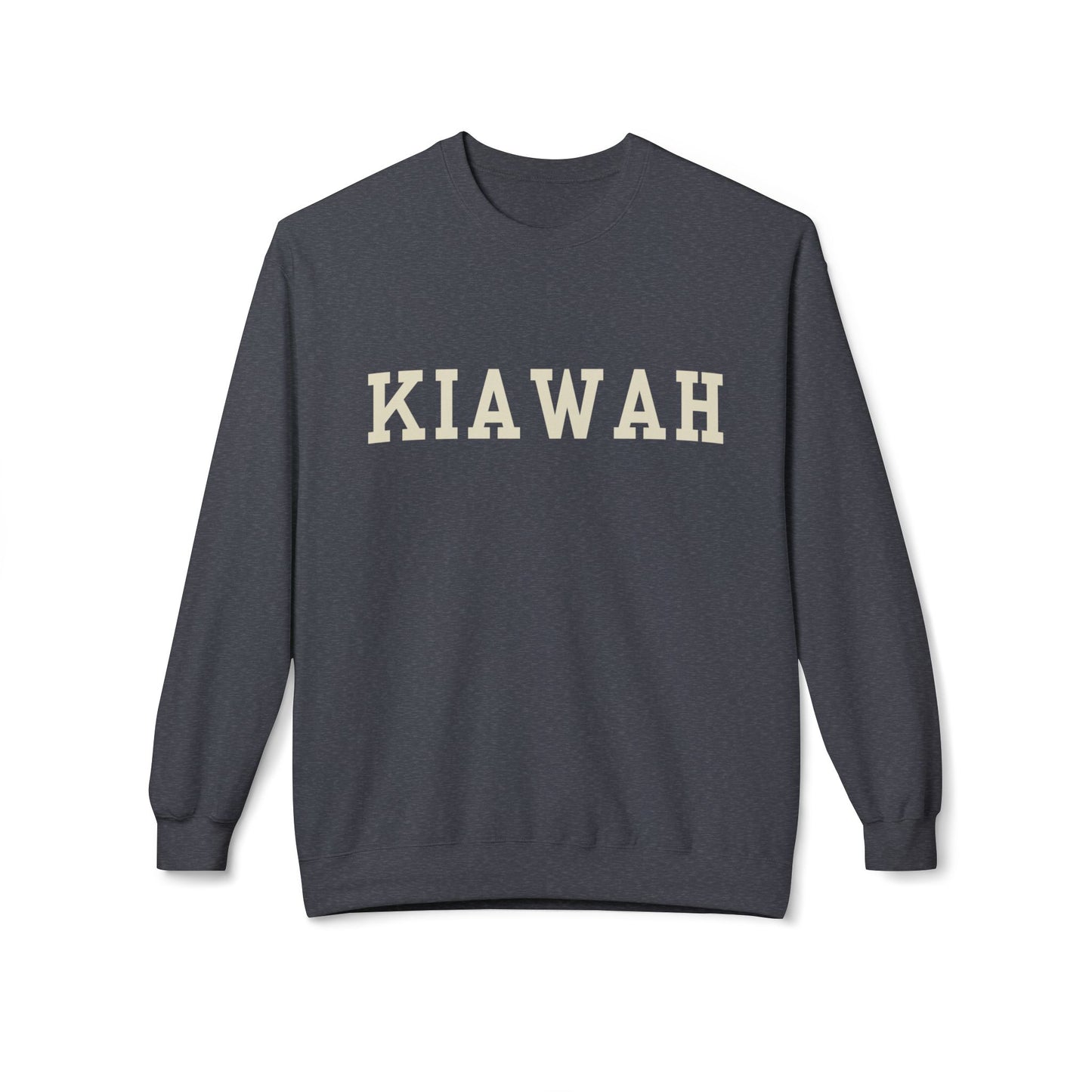 Coastal Collegiate Comfort: The Softstyle Kiawah Crewneck