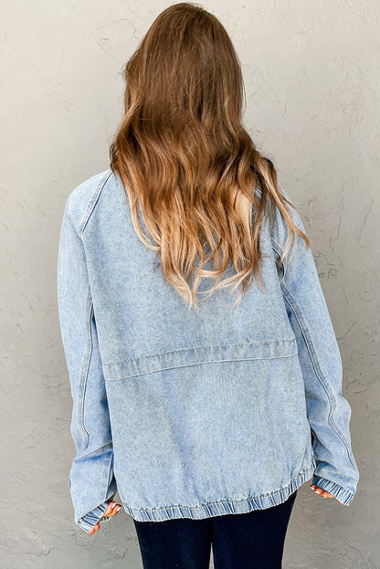 Myosotis Vintage Denim Jacket – Charleston Coastal Style