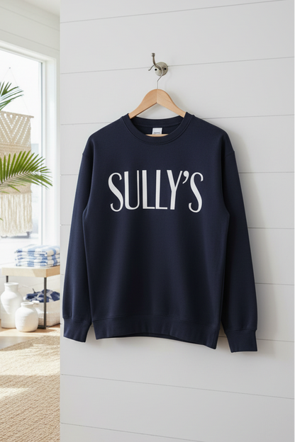 Preppy Sullivans Island Crewneck Sweatshirt - Coastal Pullover