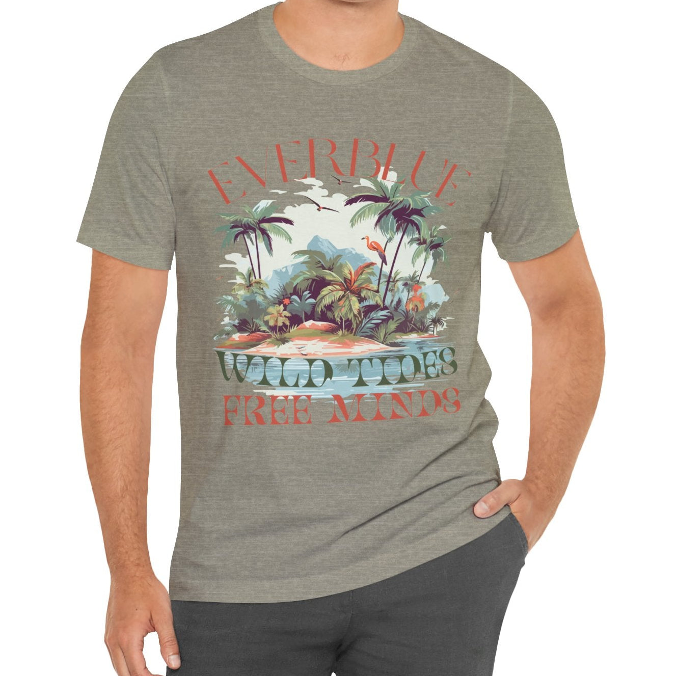 Wild Tides, Free Minds Coastal Tee