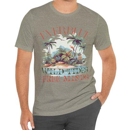 Wild Tides, Free Minds Coastal Tee