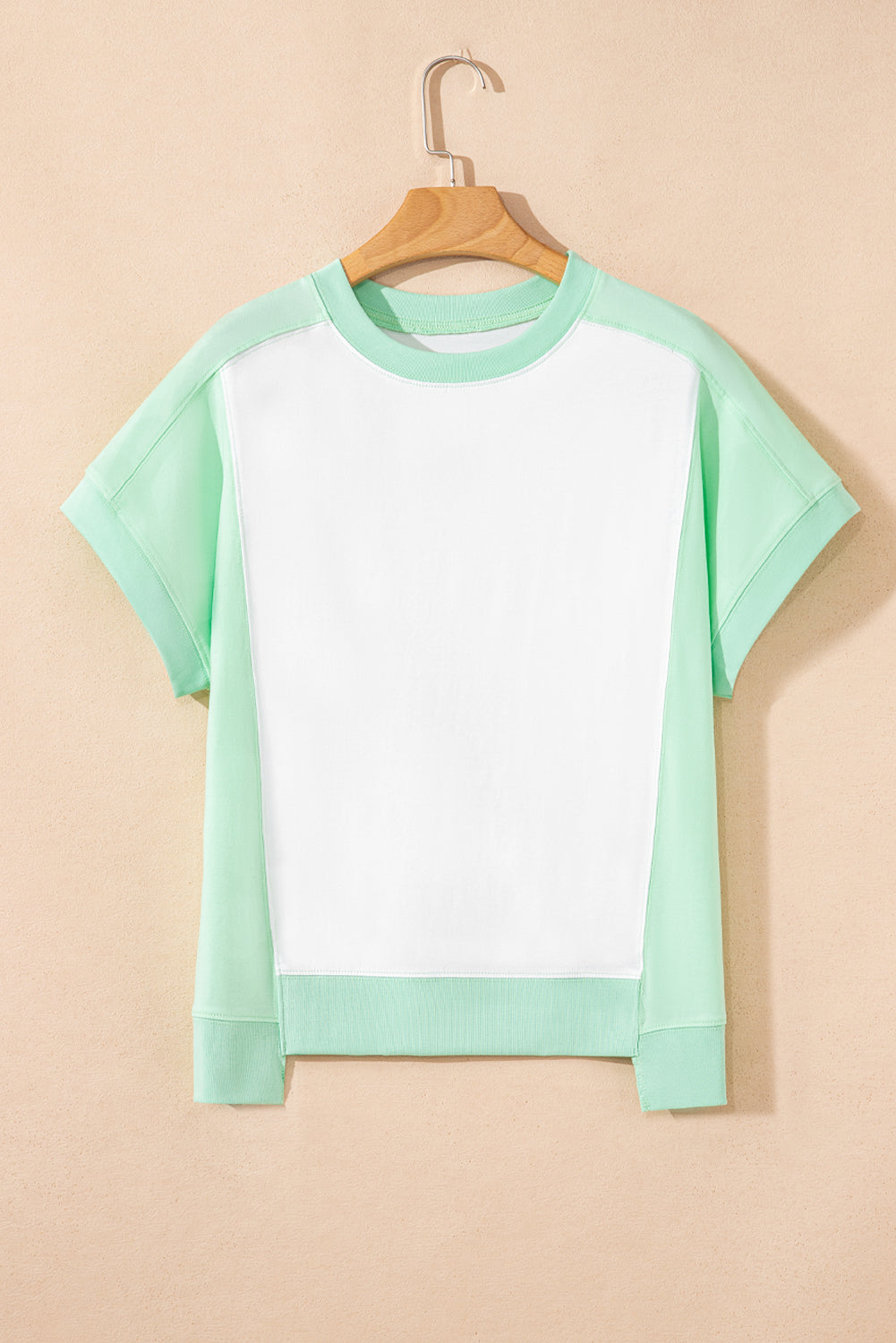 Two-Tone Colorblock Tee