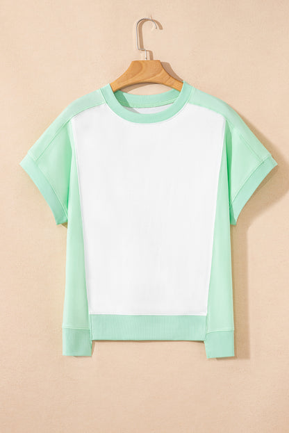 Two-Tone Colorblock Tee