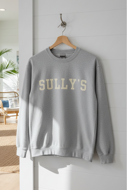 Coastal Collegiate Comfort: The Softstyle Sully's Crewneck