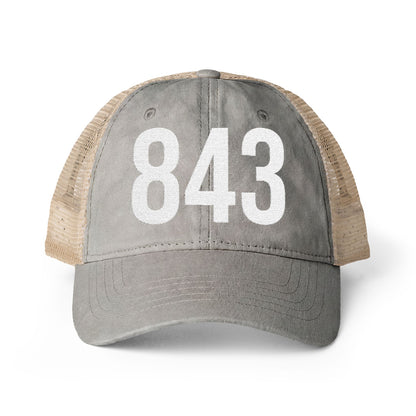 843 Women's Coastal Trucker Hat – Washed Mesh Back Cap